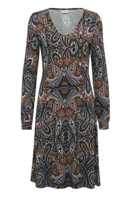 Delia CR Dress Maritime Blue CREAM NOOS