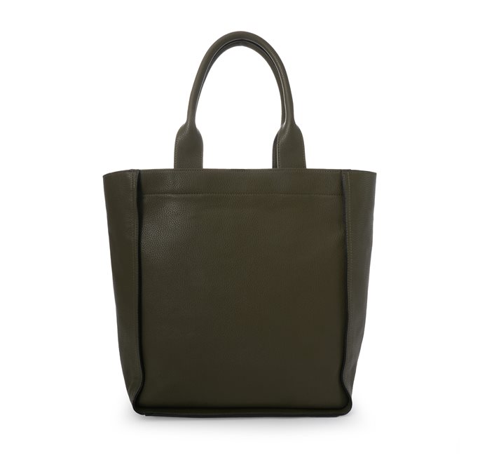 Green PU Shopper  CEANNIS