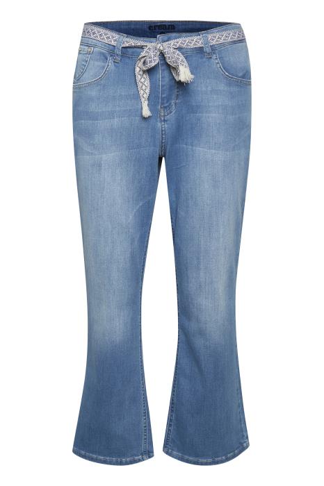 CRFie Utsvängda Jeans - Coco Fit 7/8 CREAM