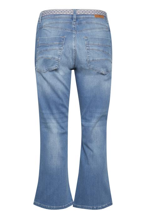 CRFie Utsvängda Jeans - Coco Fit 7/8 CREAM - 3