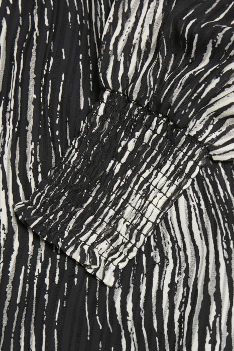 KAjenny Blouse Black Paint Stripe Kaffe - 3