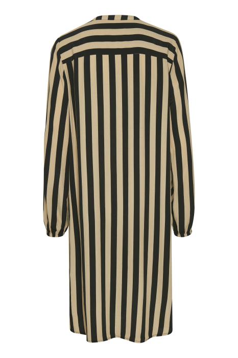 CUnoorinda Long Shirt Black/Beige Culture - 2