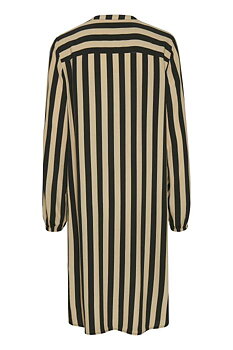 CUnoorinda Long Shirt Black/Beige Culture