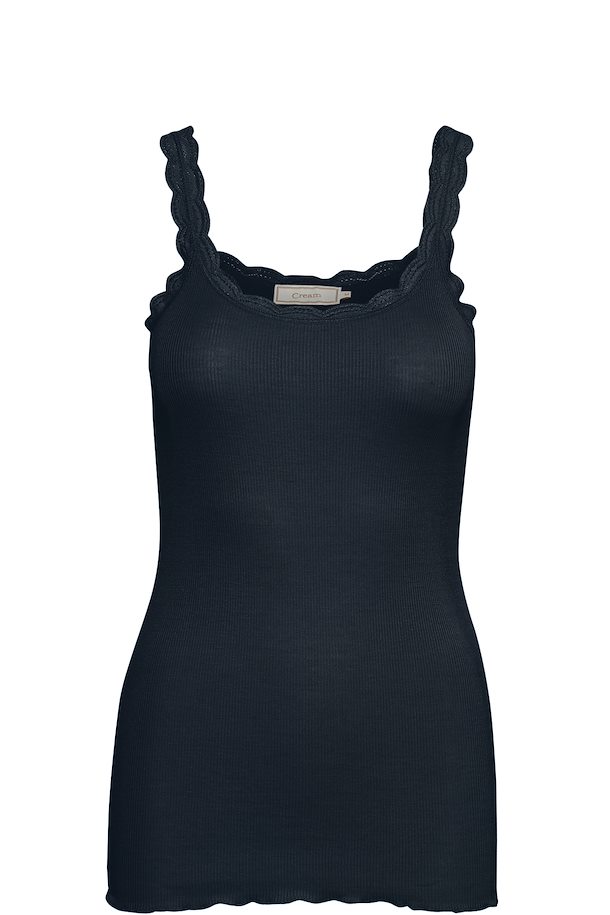 Silky top Royal Navy Blue CREAM NOOS