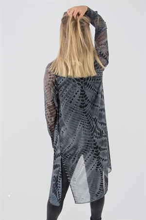 Berlin Long Shirt Black/Asphalt/Misty Grey Capri Collection - 2
