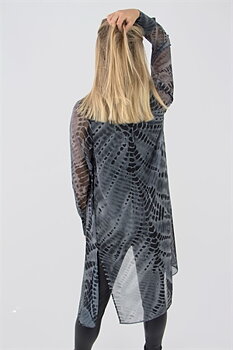 Berlin Long Shirt Black/Asphalt/Misty Grey Capri Collection