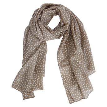 Scarf Adelyn, beige The Moshi
