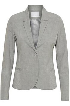 Jillian Blazer Light Grey Melange KAFFE