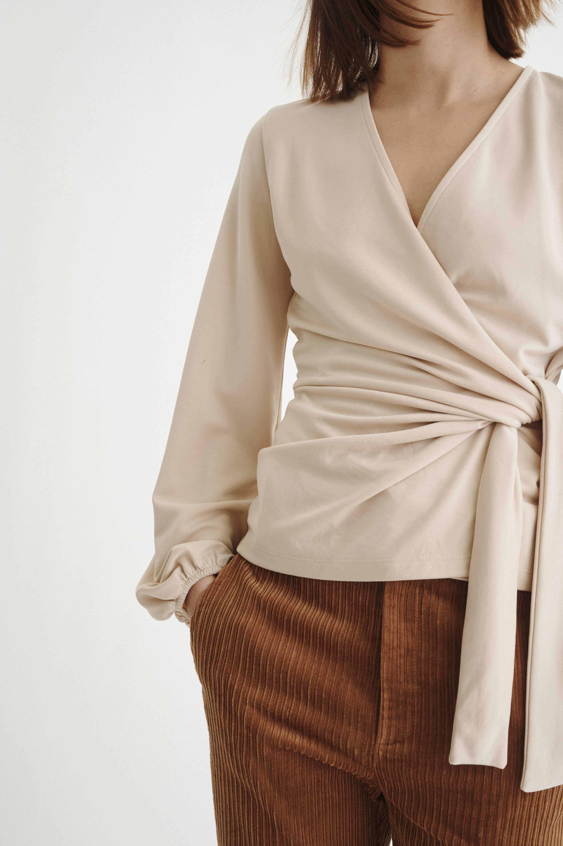 CatjaIW Blouse Sand/Beige InWear - 3