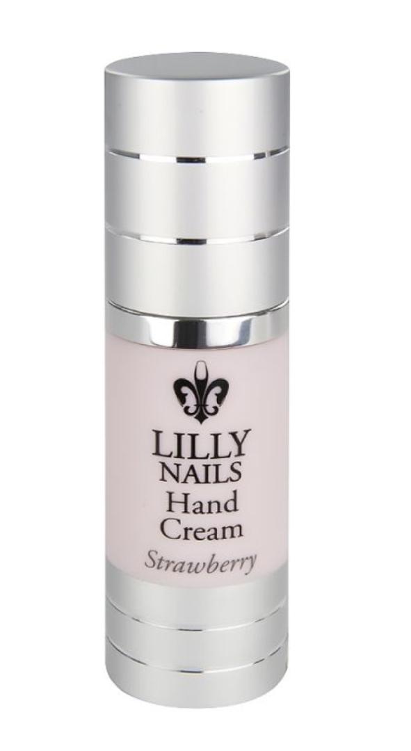 Hand Cream, Strawberry 30ml  Lilly Nails