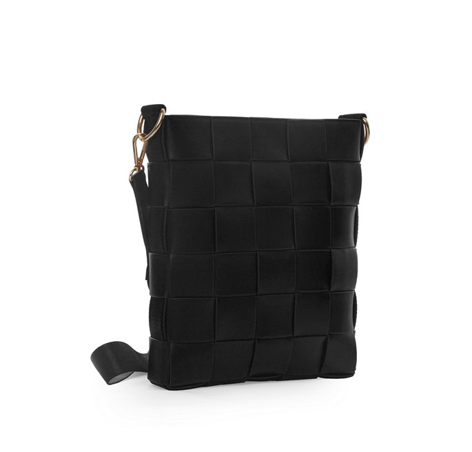 BRAIDED STRAP BAG BLACK CEANNIS - 4