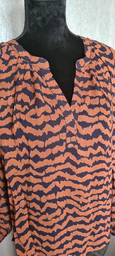 ErdonaePW BL Flower Ikat Print Choklad PartTwo - 2