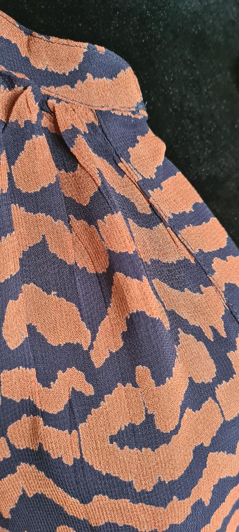 ErdonaePW BL Flower Ikat Print Choklad PartTwo - 3