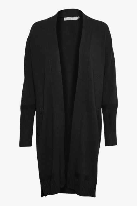 Amandine Knit Cardigan Pitch Black CREAM