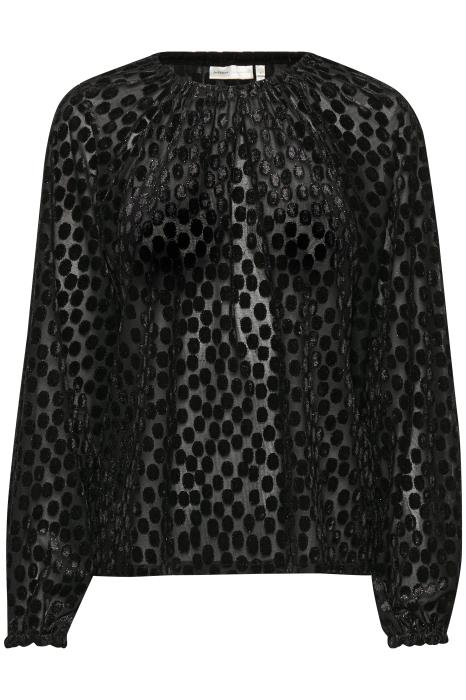 FrankIW Blouse Black Dots InWear