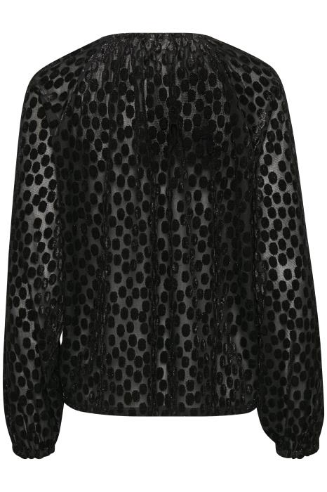 FrankIW Blouse Black Dots InWear - 3