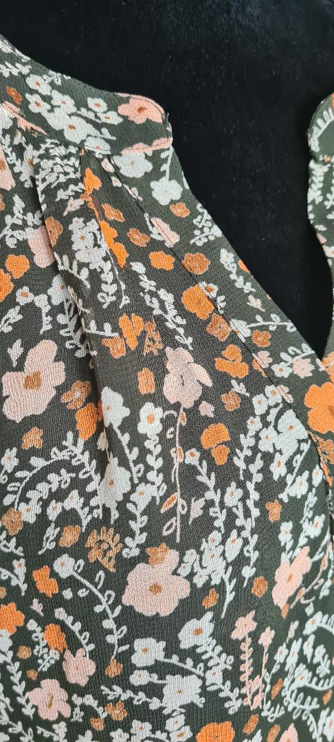 EsminePW DR Flower Print Dark Greeen Part Two - 4