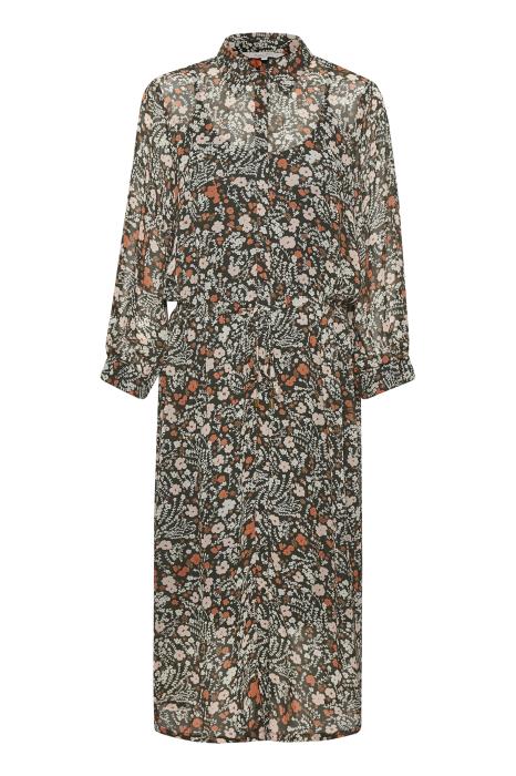 EsminePW DR Flower Print Dark Greeen Part Two