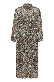 EsminePW DR Flower Print Dark Greeen Part Two
