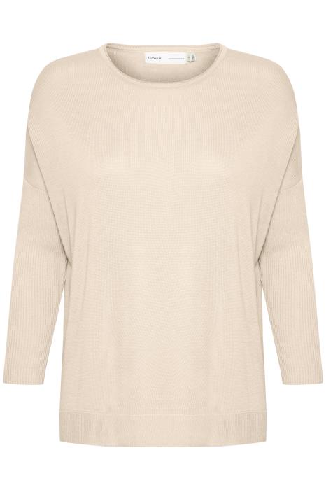 MiraIW Pullover Cream Tan ( Ljus Aprikos) InWear