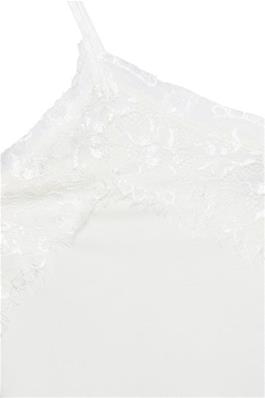 IHLIKE TO2 Linne med Spets Cloud Dancer/ OffWhite ICHI - 2