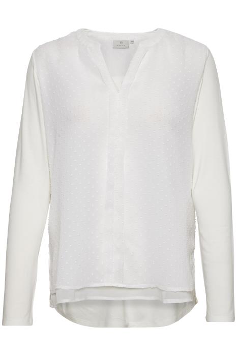 KAsolveig Blouse Chalk KAFFE
