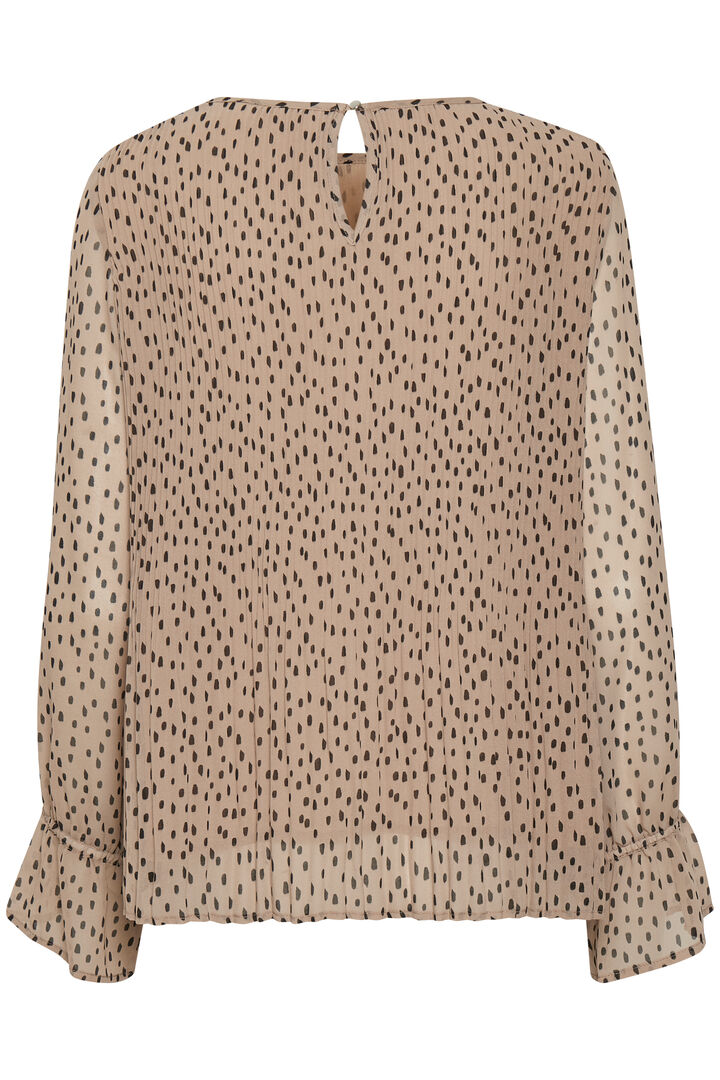 RyannaiW Blus Black Painted Dot In Wear - 2