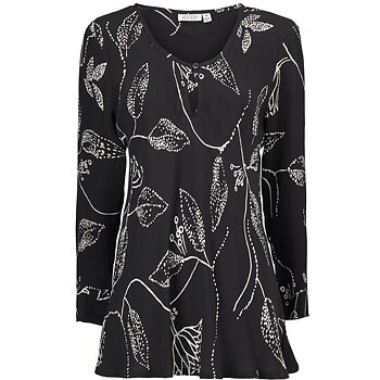 DANITA TOPP Svart Mönster MASAI