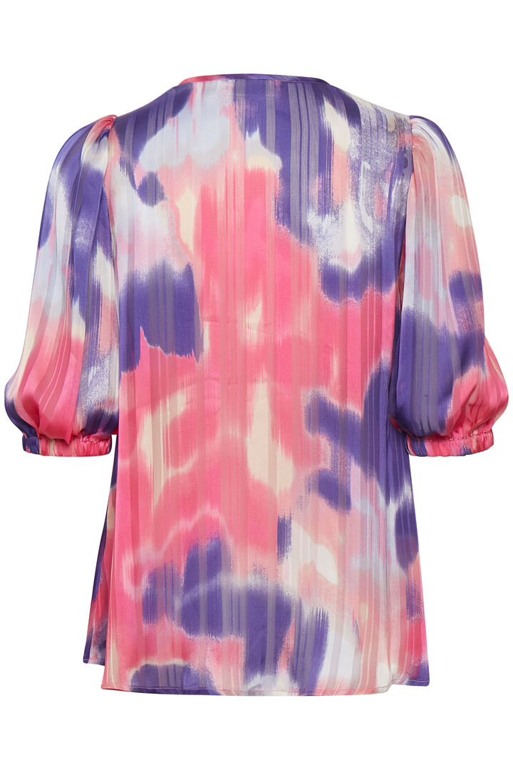 Jordaniw blus Pink Watercolour In Wear - 2