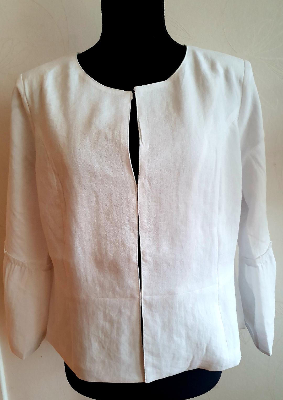 Jacket Viscose Bright White MICHA - 2
