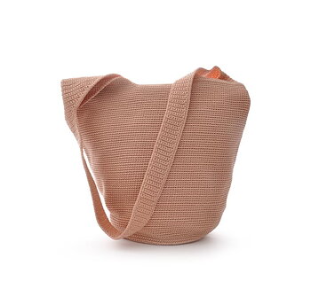 PEACH PINK CROCHET BODY BAG CEANNIS
