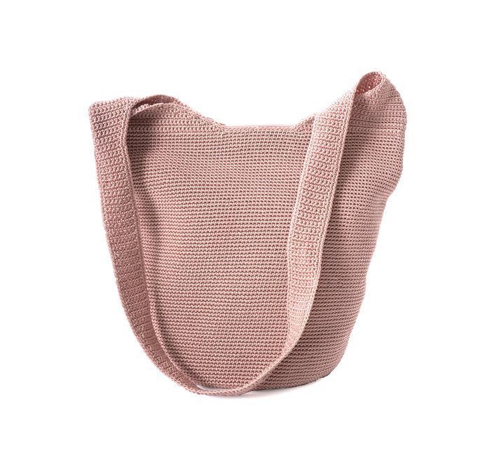 SOFT PINK CROCHET BODY BAG CEANNIS