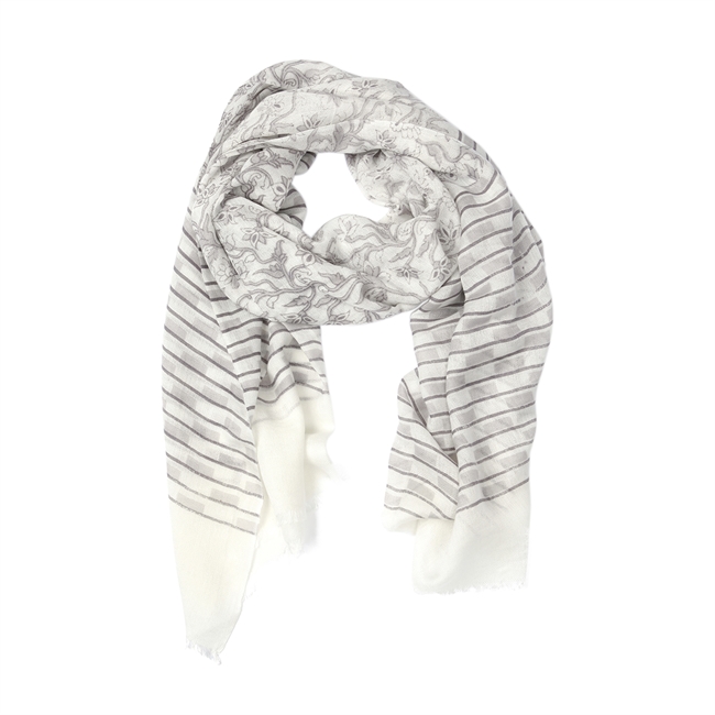 Scarf Valerie, grey The Moshi