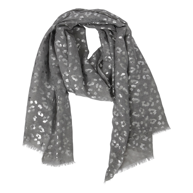 Scarf Hanna, lt grey The Moshi