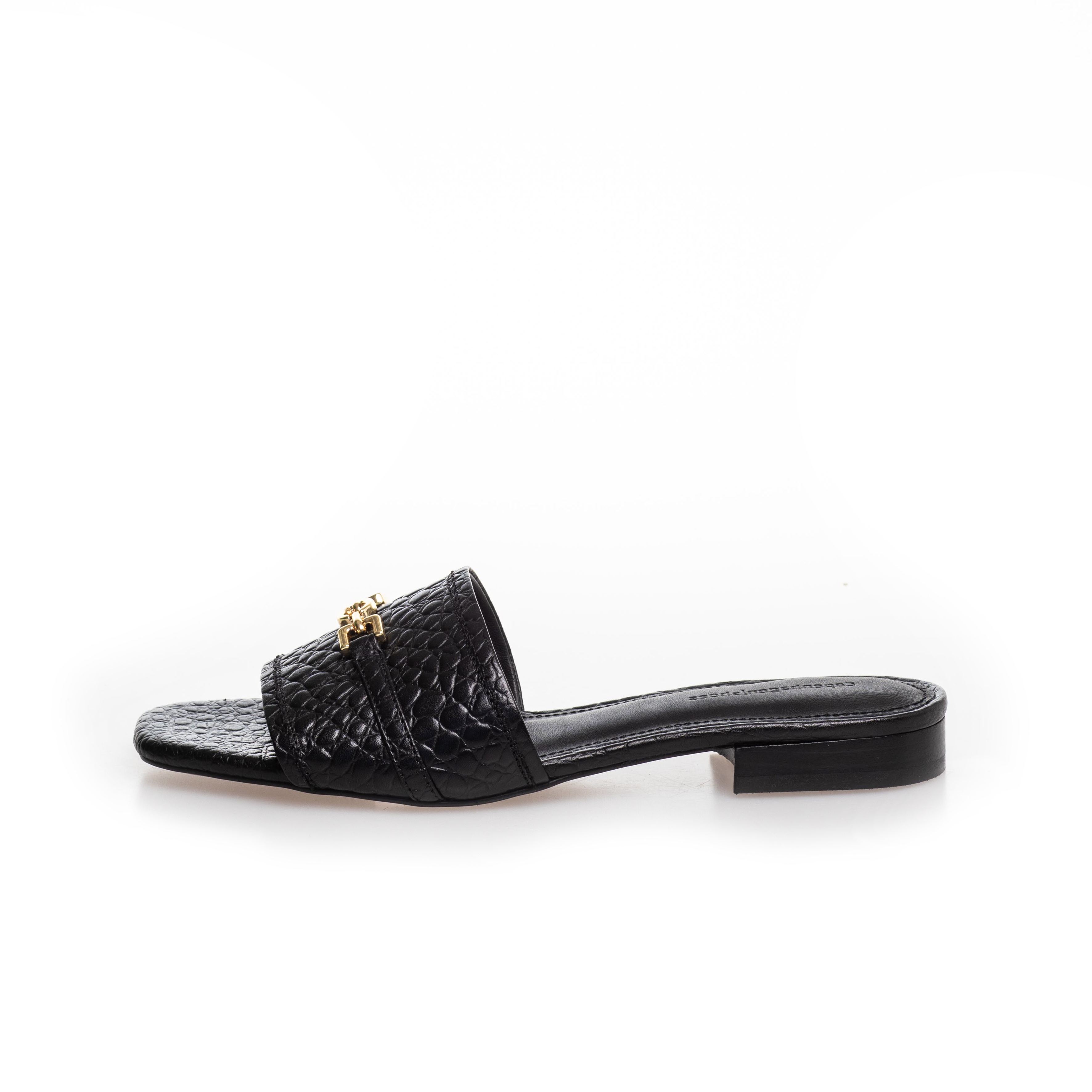 Sunshine Girls Crocco Slip In Black Copenhagen Shoes - 2