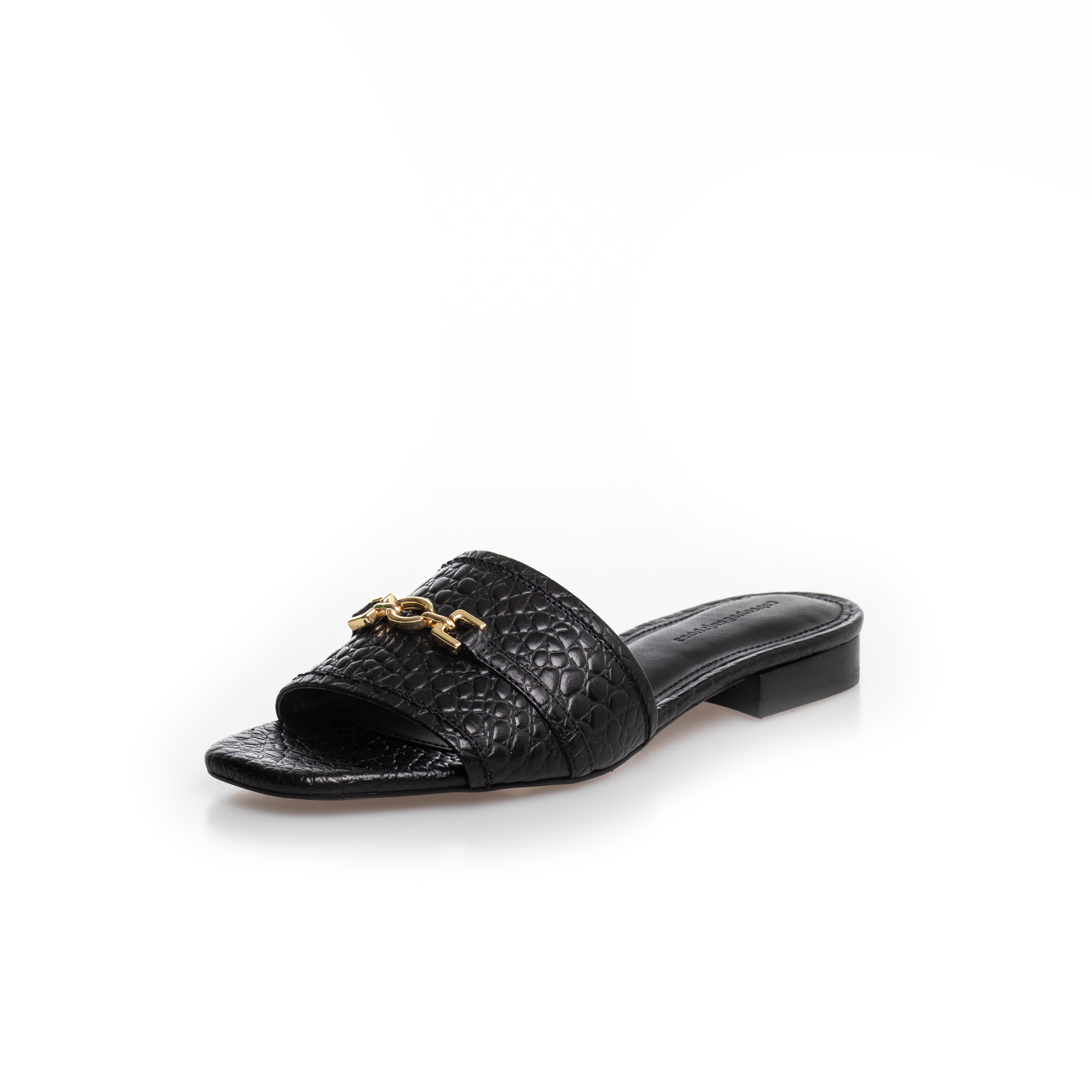 Sunshine Girls Crocco Slip In Black Copenhagen Shoes