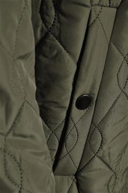 KAshally Quilted Coat Grape Leaf KAFFE - 3