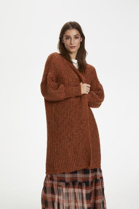 KAbenni Knit Cardigan Sierra Melange  KAFFE - 3