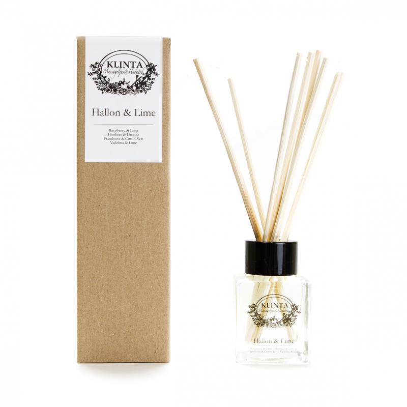Doftpinnar 50ml en produkt av sojabönor Hallon & Lime