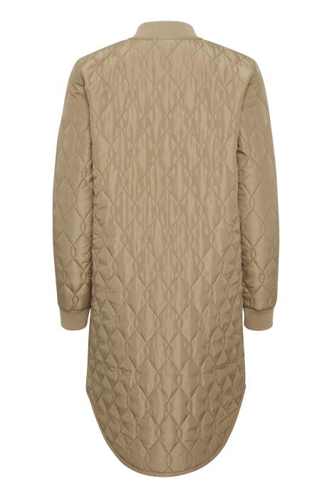 KAshally Quilted Coat Tannin KAFFE - 3