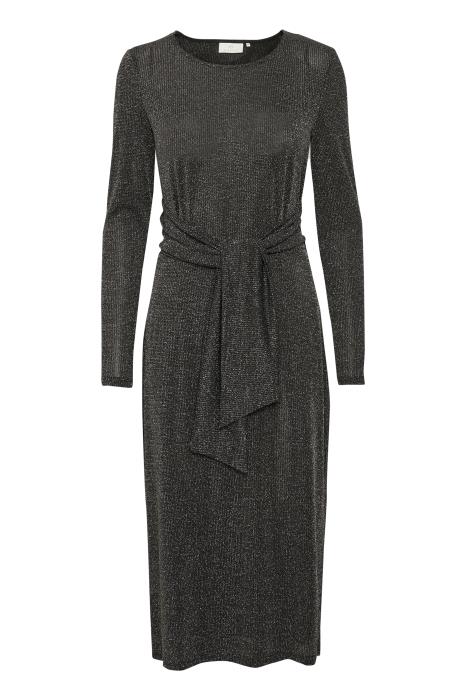 KAjoy Dress Black Silver Lurex KAFFE