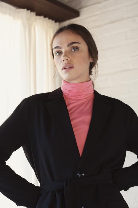 KAloretta Rollneck Pullover Bubbelgum KAFFE - 2