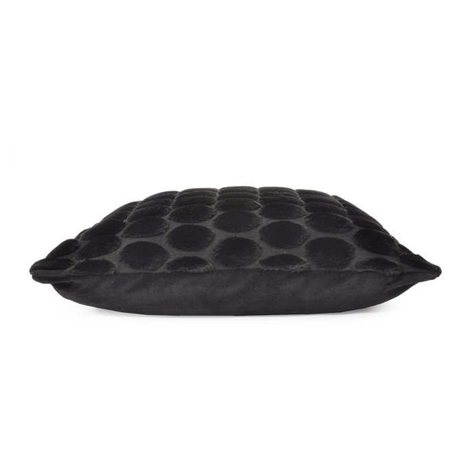 Black Eggshell Cushion Cover Svart CEANNIS - 3