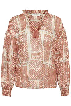 AganaCr blouse Baked Clay Rost CREAME