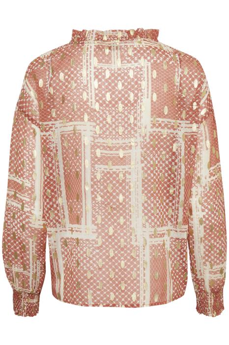 AganaCr blouse Baked Clay Rost CREAME - 2