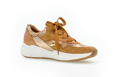 Sneekers Snake/Samt/Perlato, Camel/Sattel GABOR - 3
