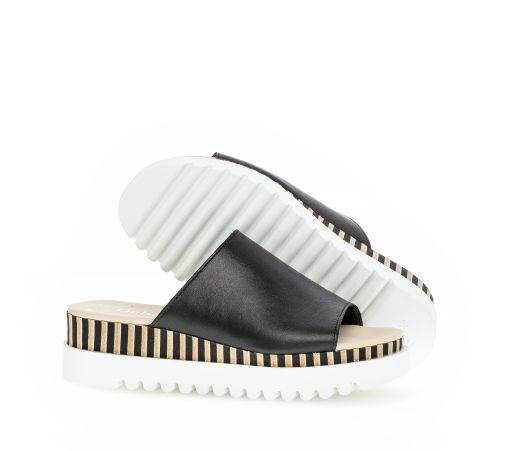 Sandalett Fashion Svart Nappa GABOR
