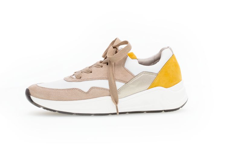 Sneekers Sammet/Pearl Beige Sun GABOR - 3