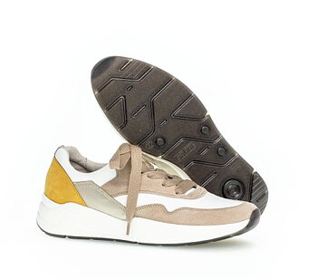 Sneekers Sammet/Pearl Beige Sun GABOR