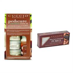Pedicure Coconut kit + White Quartz - 2